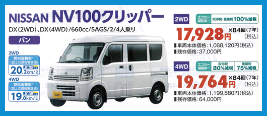 日産 NV100クリッパー